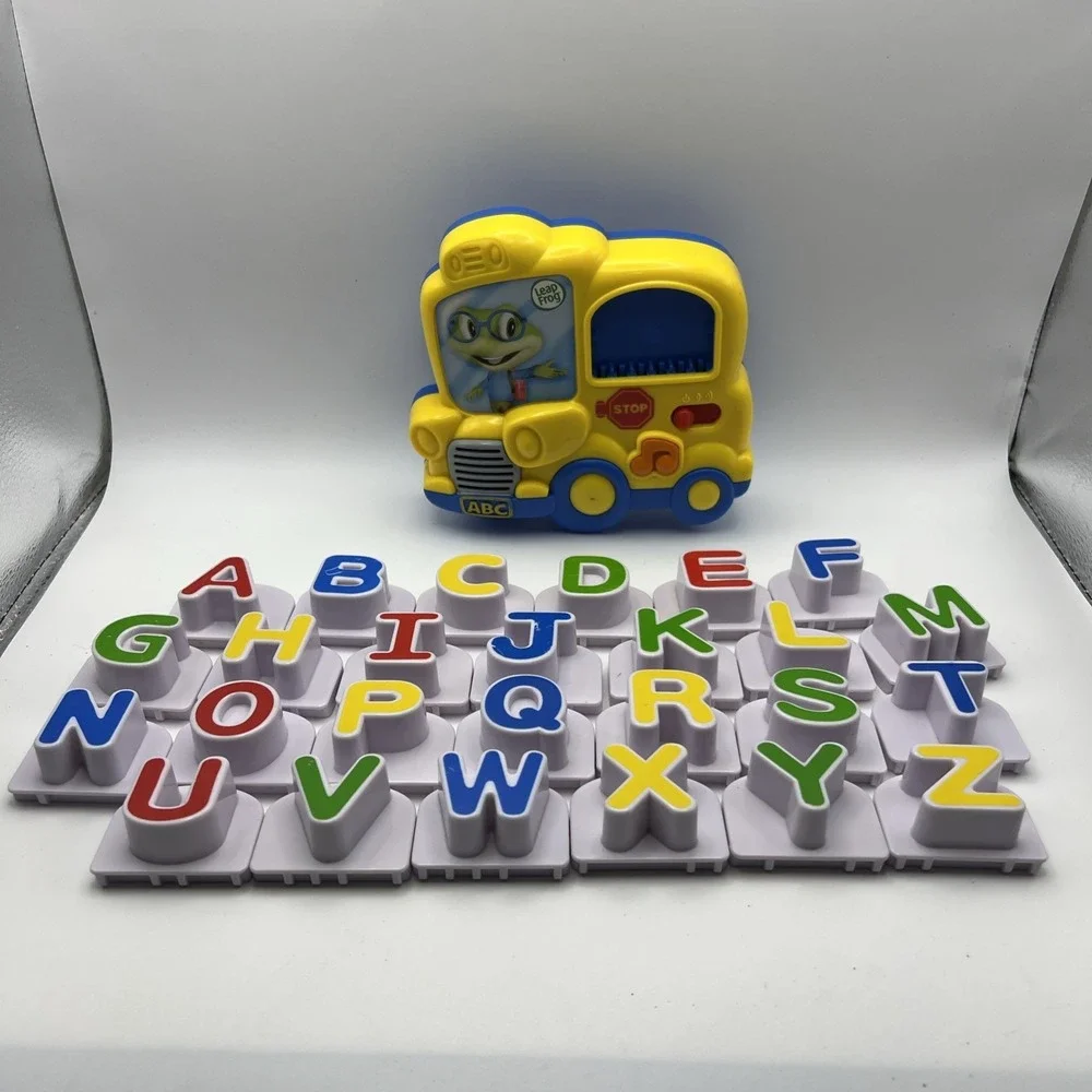 Leap Frog Fridge Phonics Bus Magnetic Letter Set 26 Letters Complete Tested Work